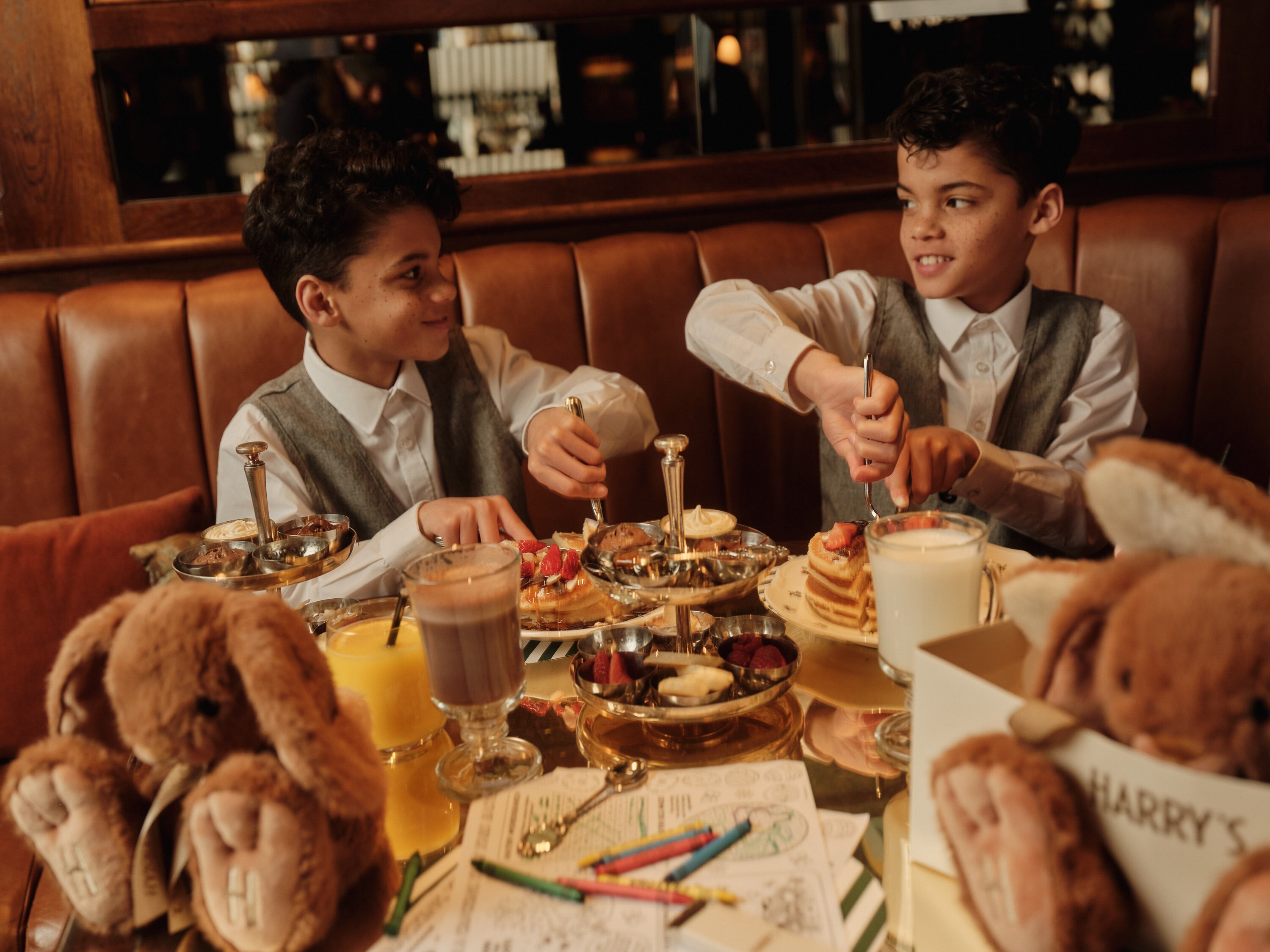 easter with the family at Harry's