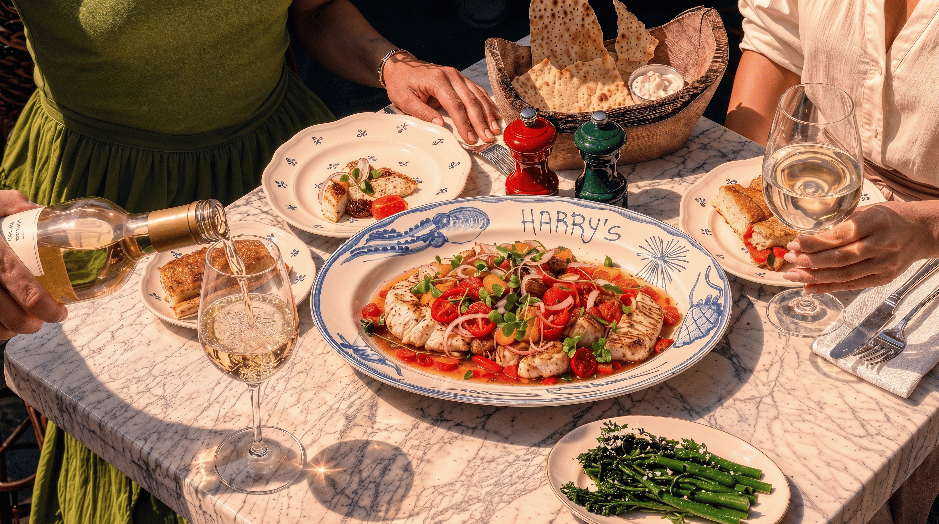Ferragosto dish at Harry's