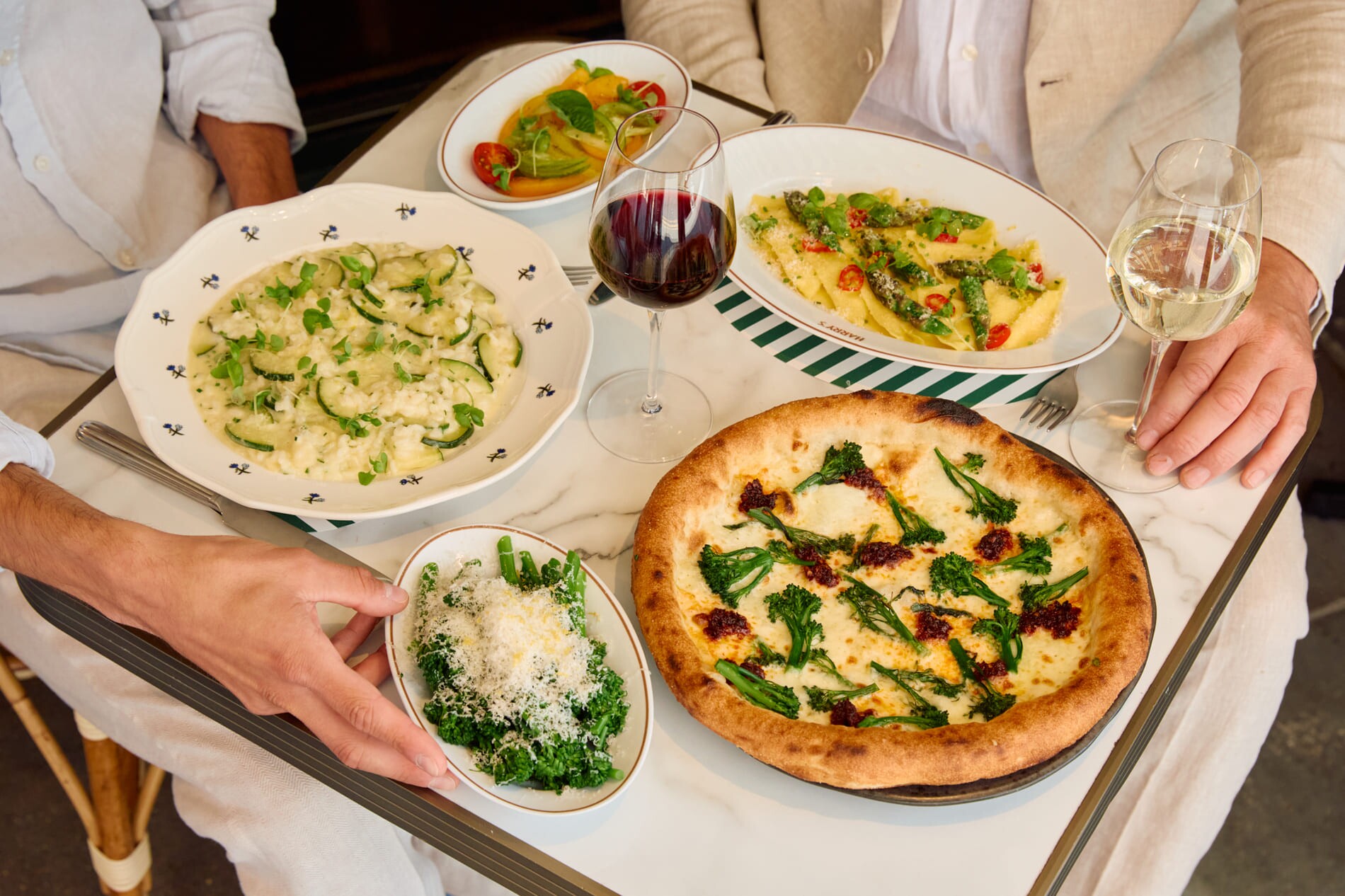 harry's dolce vita set menu